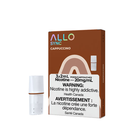 Allo Sync Pod - CAPPUCCINO Bayside Vapes Allo Sync Pod - CAPPUCCINO Bayside Vapes